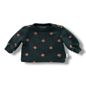 Tinycottons Kids Dog Print Sweatshirt - Green